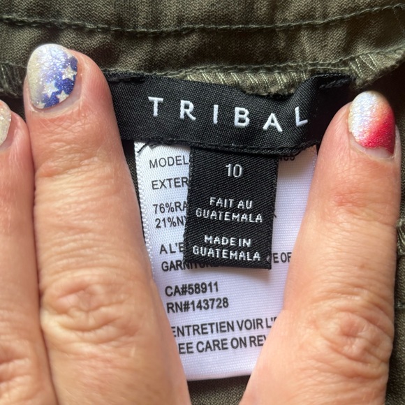 Tribal Fia Cuffed Cropped Trouser - Picture 2 of 7